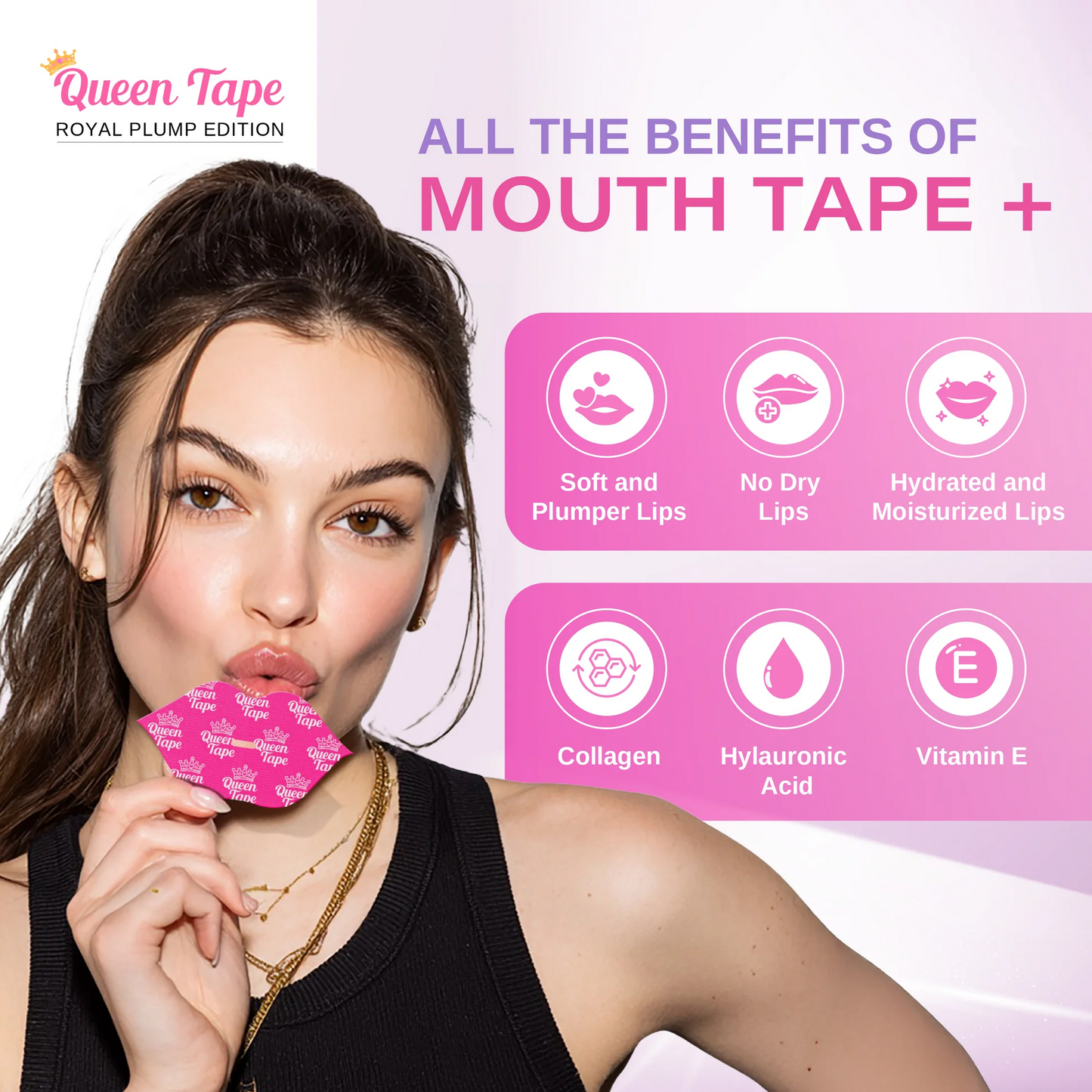 Queen Tape - Hydrating & Moisturizing Mouth Tape